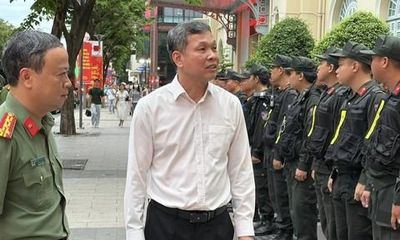 Ban Giám đốc Công an TPHCM kiểm tra tiến độ tổ chức Gala 'Tổ quốc bình yên'
