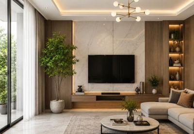 6 ý tưởng trang trí phòng khách bằng cây xanh