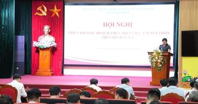 Xã Dương Hòa triển khai sắp xếp thôn, tinh gọn bộ máy