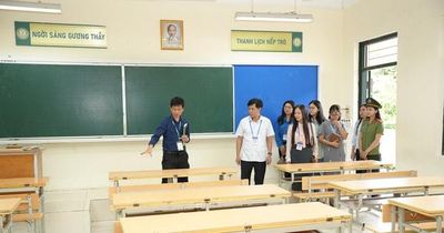 Phường Láng: Rà soát kỹ lưỡng, đảm bảo điều kiện tốt nhất cho thí sinh tại điểm thi Phan Huy Chú – Đống Đa