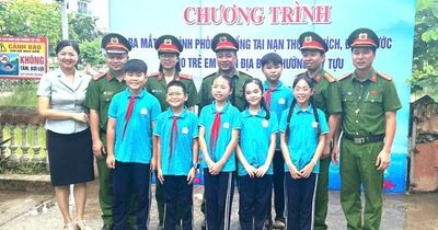 Phường Tây Tựu ra mắt mô hình phòng, chống đuối nước cho trẻ em trong dịp hè