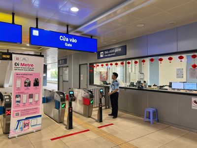 Metro số 1 sắp được khai thác mặt bằng thương mại, quảng cáo tại nhà ga