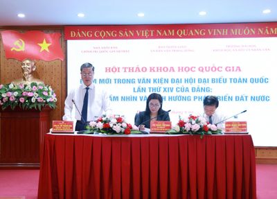 Hội thảo về điểm mới trong Văn kiện Đại hội XIV của Đảng