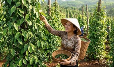 Giá hồ tiêu hôm nay 10.6: Nhiều địa phương tăng 1.000 đồng/kg