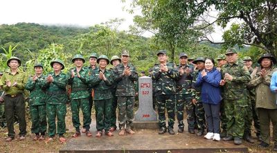 Quảng Trị, Khammouane (Lào) tăng cường phối hợp quản lý, bảo vệ đường biên, mốc quốc giới