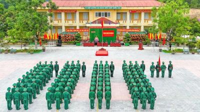 120 chiến sĩ mới hoàn thành khóa huấn luyện tại Bộ đội Biên phòng Huế