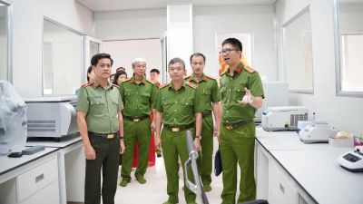 Công an thành phố Đồng Nai chính thức vận hành hệ thống giám định ADN