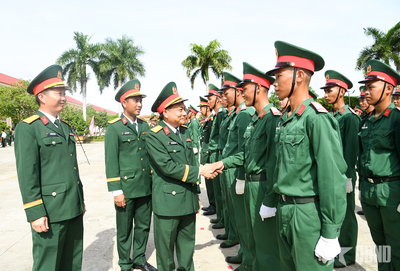 Các cơ quan, đơn vị tổ chức Lễ tuyên thệ chiến sĩ mới năm 2026