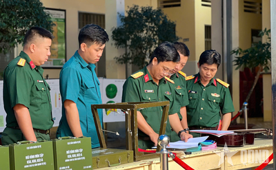Ban CHQS phường Xuân Hòa (TP Hồ Chí Minh): Khai mạc huấn luyện Dân quân cơ động năm 2026