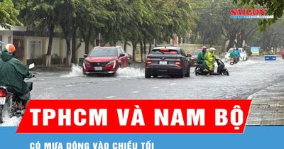 TPHCM và Nam bộ có mưa dông vào chiều tối