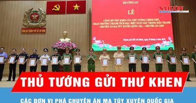Thủ tướng gửi Thư khen các đơn vị phá chuyên án ma túy xuyên quốc gia