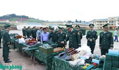 Trung tâm Huấn luyện - Cơ động Tây Bắc tổ chức Lễ tuyên thệ chiến sĩ mới năm 2026