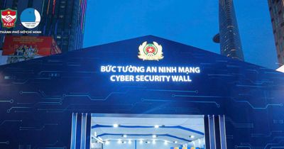 Ra mắt không gian trải nghiệm 'Bức tường An ninh mạng' tại phố đi bộ Nguyễn Huệ