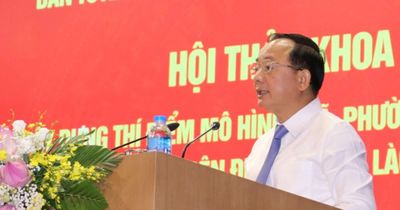 Ông Trịnh Văn Quyết: Thí điểm xã hội chủ nghĩa ở biên giới khó khăn là minh chứng thuyết phục nhất