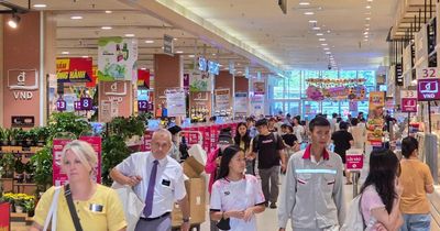Mục sở thị AEON Mall Long Biên sau vụ nhân viên an ninh nói khách 'ăn cắp đồ'