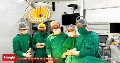 Nối thành công bàn tay đứt rời cho nữ công nhân bị tai nạn máy cưa