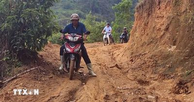 Tuyên Quang: Nhiều tuyến đường ở xã biên giới Bản Máy xuống cấp nghiêm trọng