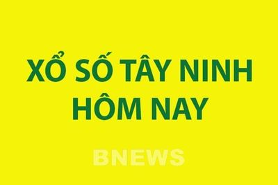 Kết quả xổ số Tây Ninh hôm nay 11/6/2026. XSTN 11/6. Xổ số Tây Ninh hôm nay