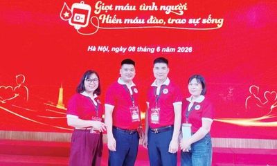 Bắc Ninh: 4 cá nhân được tôn vinh hiến máu tình nguyện tiêu biểu toàn quốc