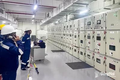 Đóng điện thành công hệ thống cấp điện nguồn cho Sân bay Long Thành