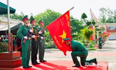 Bộ Chỉ huy Quân sự tỉnh Đồng Tháp: Tuyên thệ chiến sĩ mới năm 2026