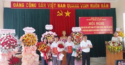 Công bố quyết định về tổ chức bộ máy và cán bộ Ban Quản lý rừng phòng hộ Gia Lai