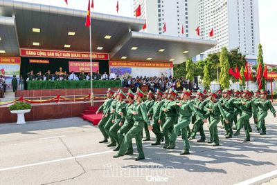 330 chiến sĩ mới Lữ đoàn Đặc công 5 tuyên thệ hoàn thành nhiệm vụ