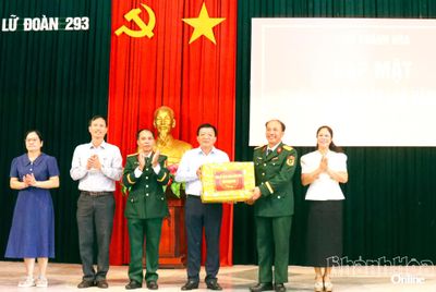 Lữ đoàn 293 tổ chức Lễ tuyên thệ chiến sĩ mới năm 2026