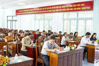 Hội Liên hiệp Phụ nữ xã Vạn Thắng triển khai hoạt động 6 tháng cuối năm 2026