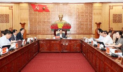Bí thư Tỉnh ủy Lê Minh Ngân chỉ đạo đồng bộ các giải pháp phát triển kinh tế - xã hội và phòng chống thiên tai