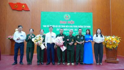 Đại hội Hội viên Hội Cựu Thanh niên xung phong phường Tân Phong lần thứ I