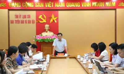Thống nhất các nội dung chuẩn bị cho hội thi báo cáo viên, tuyên truyền viên giỏi cấp tỉnh năm 2026