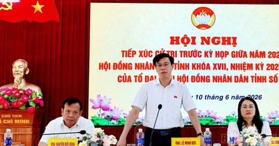 Tổ đại biểu số 02 HĐND tỉnh tiếp xúc cử tri tại khu vực Yên Bình