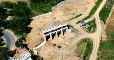 Đẩy nhanh tiến độ xây dựng hồ điều hòa Phố Ràng