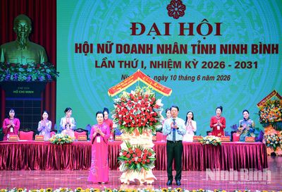 Đại hội Hội Nữ doanh nhân tỉnh Ninh Bình lần thứ I, nhiệm kỳ 2026 - 2031