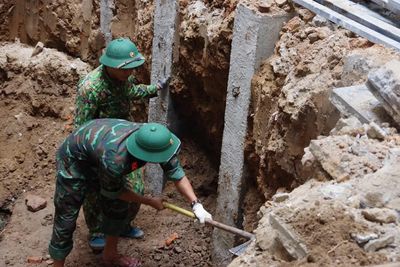 Quy tập được 4 hài cốt liệt sĩ ở phường Quảng Trị