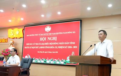 Đại biểu HĐND tỉnh tiếp xúc cử tri tại các địa phương