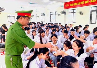 Quyết tâm vì mục tiêu 'Tỉnh không ma túy'
