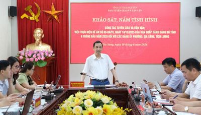 Đẩy mạnh chuyển đổi số trong công tác tuyên giáo và dân vận