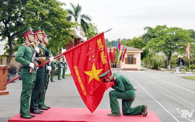 Lữ đoàn 210 tổ chức Lễ tuyên thệ chiến sĩ mới