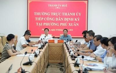 Lãnh đạo thành phố tiếp, lắng nghe ý kiến người dân