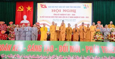 Ninh Bình: Ra mắt Ban Đại diện Phật giáo liên xã Lý Nhân và Kim Sơn, nhiệm kỳ 2026-2031