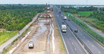 Cần 'luồng xanh' gỡ nút thắt vật liệu dự án giao thông