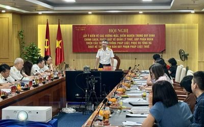 Xóa 'điểm nghẽn', hoàn thiện hệ thống pháp luật thuế hiện đại, đồng bộ