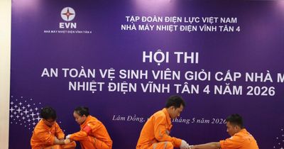 Nhiệt điện Vĩnh Tân 4: Đề cao an toàn, vệ sinh lao động tại nơi làm việc
