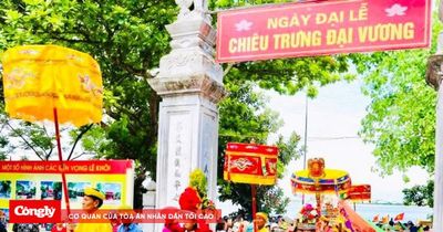 Đông đảo người dân tưởng nhớ Chiêu Trưng Đại vương Lê Khôi