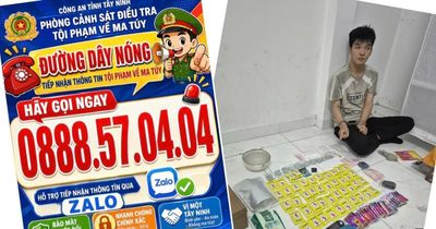 Hiệu quả từ đường dây nóng tố giác tội phạm ma túy