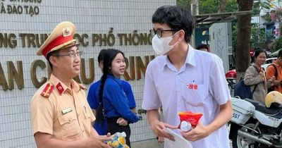 Công an các địa phương bảo đảm an toàn Kỳ thi tốt nghiệp THPT