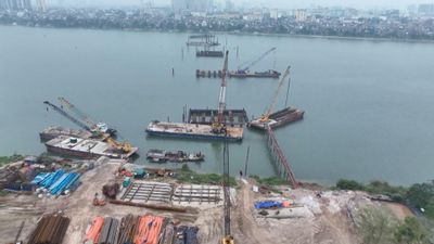 Dự án cầu Trần Hưng Đạo mới tiếp nhận hơn 80% mặt bằng