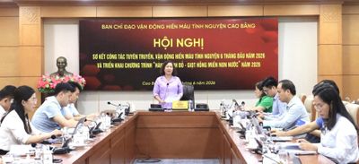 Triển khai Chương trình 'Hành trình đỏ - Giọt hồng miền non nước' năm 2026
